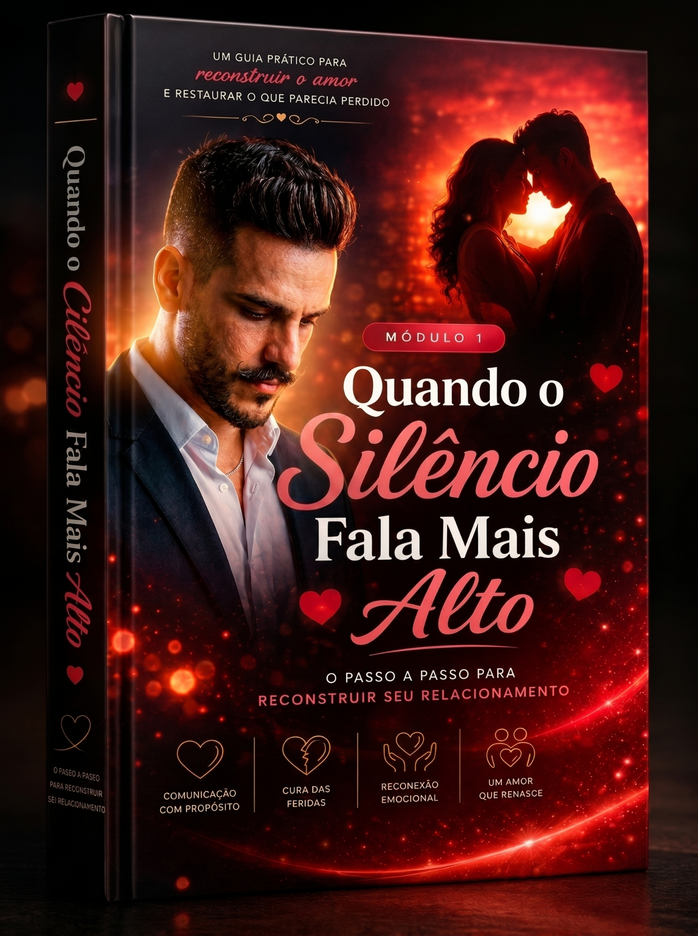 Capa do livro Quando o Silêncio Fala Mais Alto