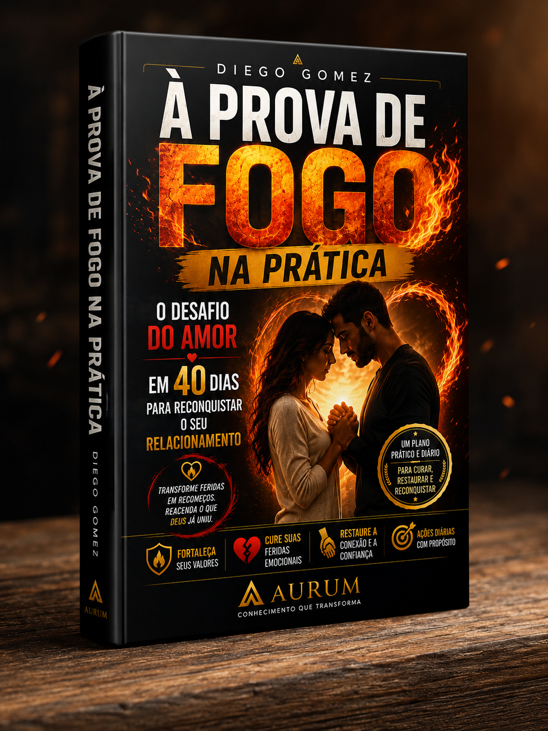 Capa do livro A Prova de Fogo
